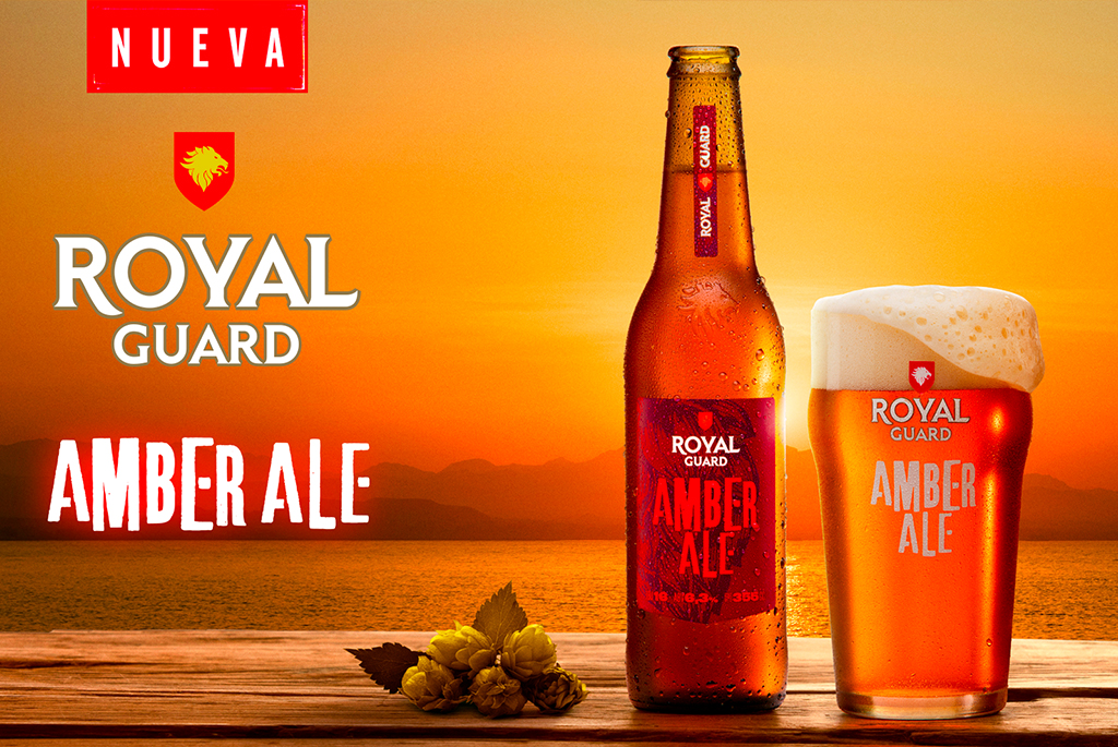 ROYAL GUARD AMBAR ALE BOT 355 CC                  